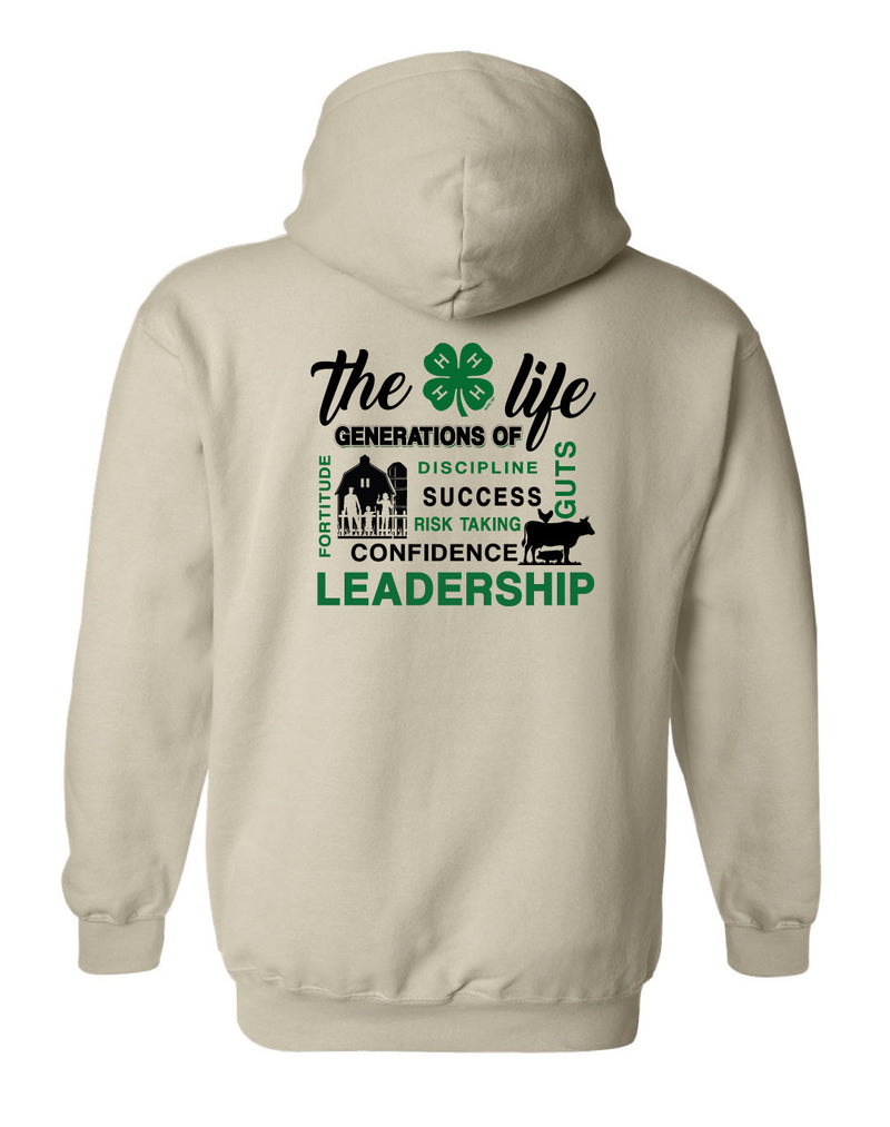 Monticello 4-H Club Hooded Sweatshirt