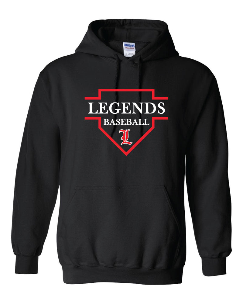 8U Legends Baseball 2024 Hooded Sweatshirt