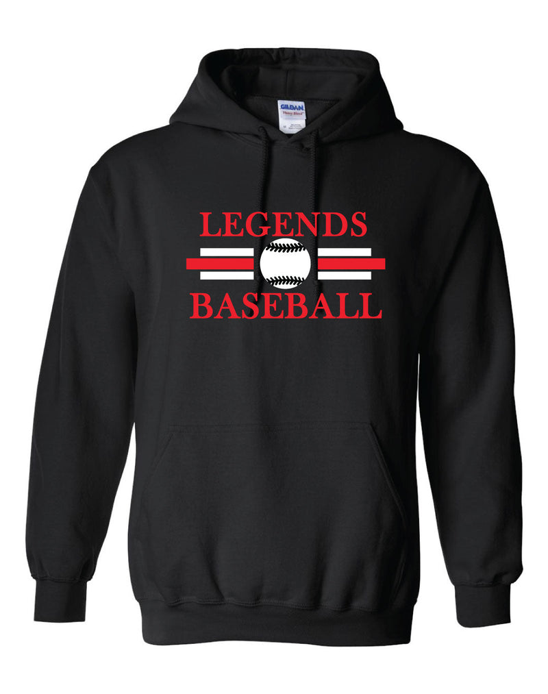 8U Legends Baseball 2024 Hooded Sweatshirt