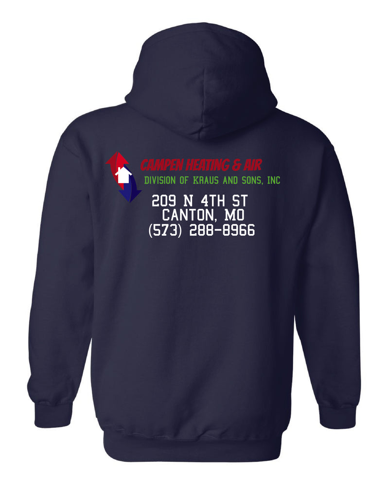 Campen Heating and Air Hooded Sweatshirt