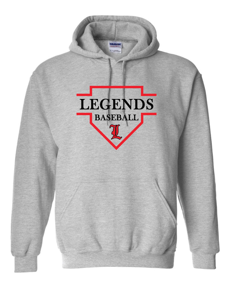 8U Legends Baseball 2024 Hooded Sweatshirt