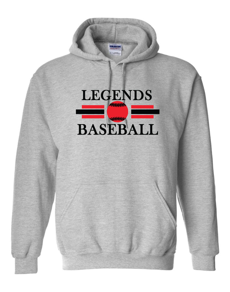 8U Legends Baseball 2024 Hooded Sweatshirt