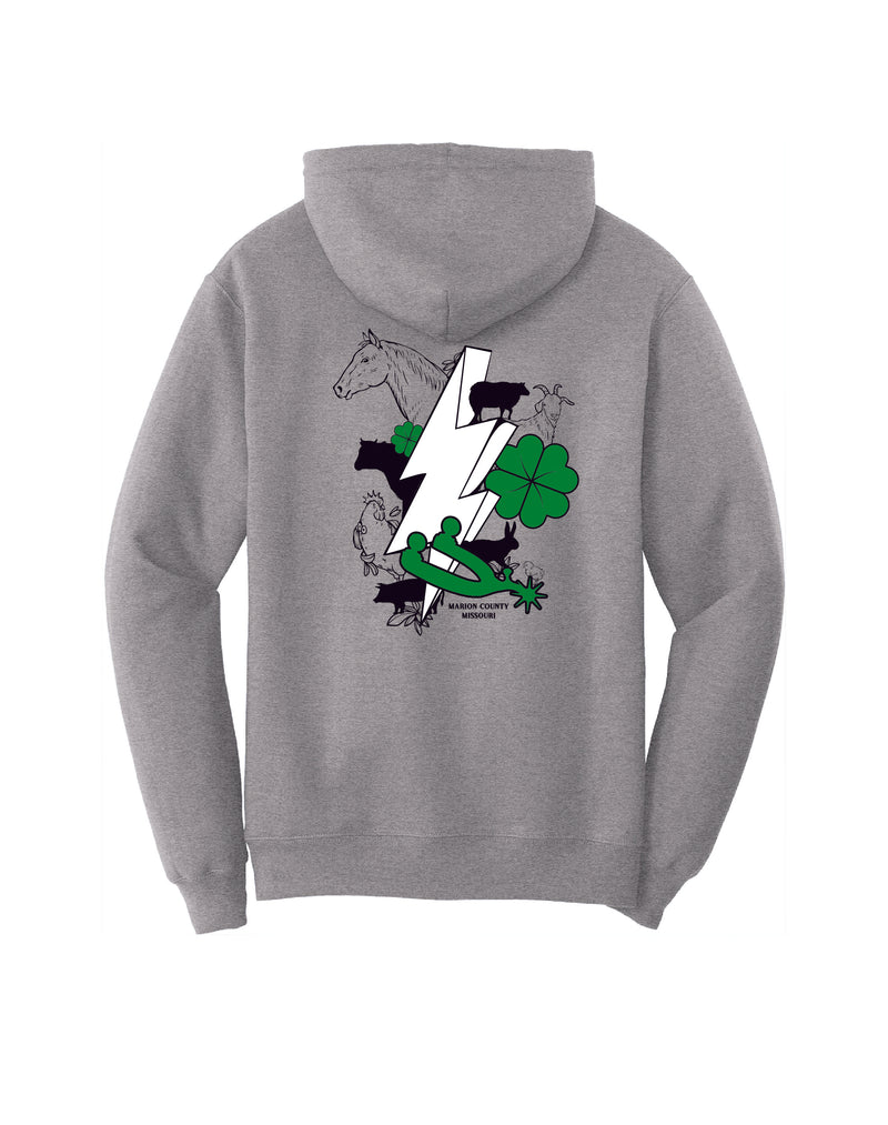 Silver Spurs 4H Hooded Sweatshirt