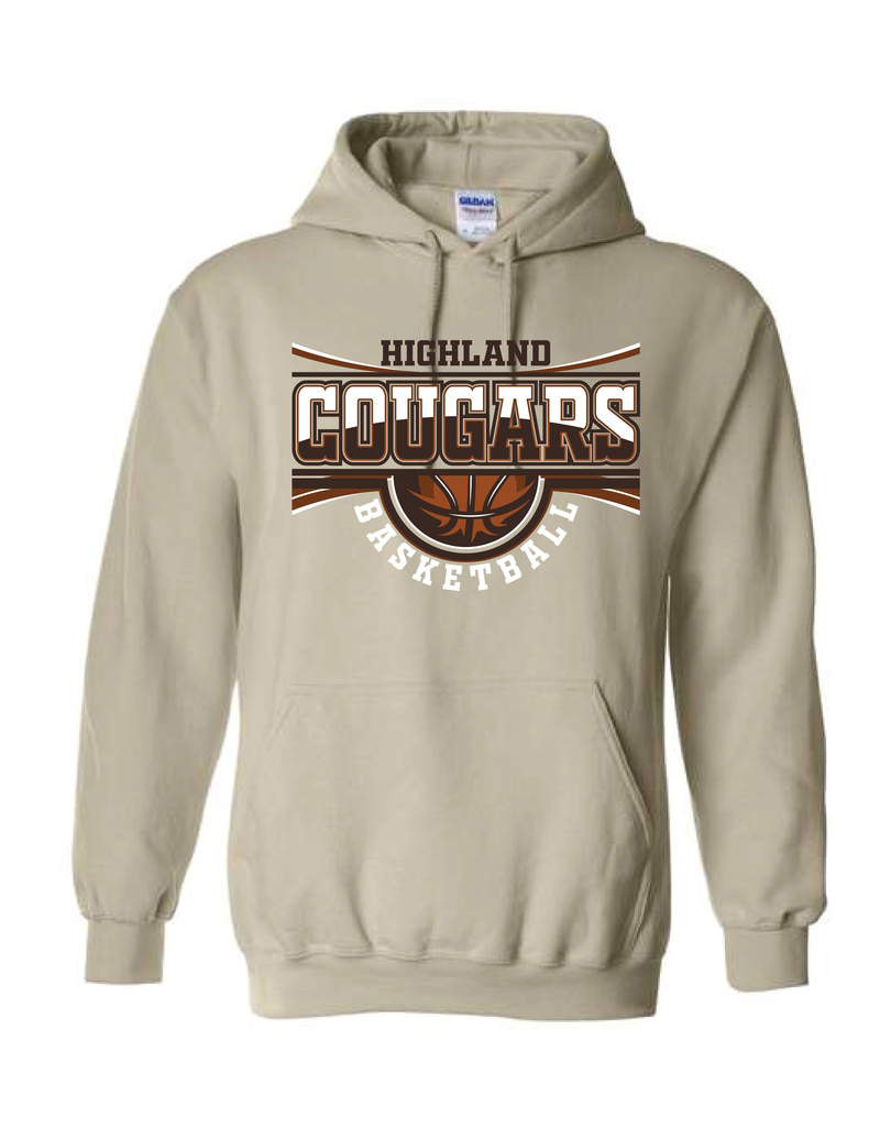 Highland Basketball 2023-2024 Hooded Sweatshirt