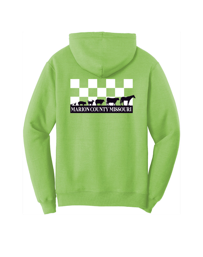 Silver Spurs 4H Hooded Sweatshirt