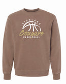 Highland Boys Basketball 2025 Pigmented Dyed Crewneck