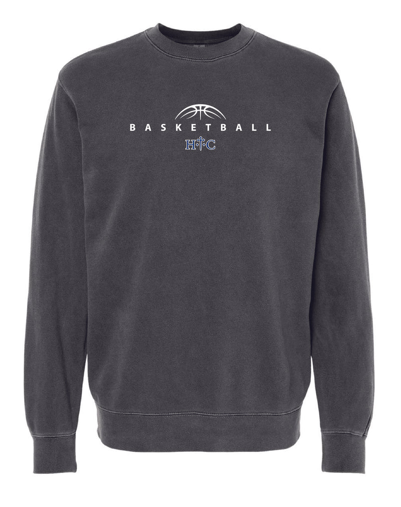 Holy Trinity Basketball 2024 Pigment-Dyed Crewneck