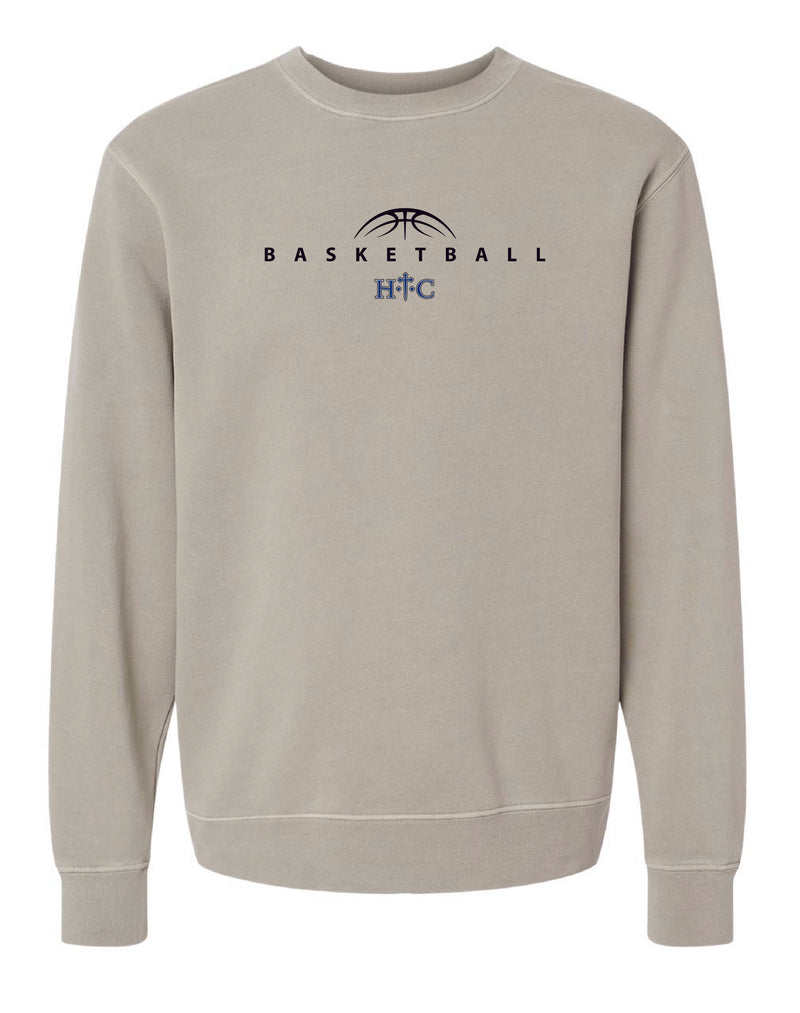 Holy Trinity Basketball 2024 Pigment-Dyed Crewneck