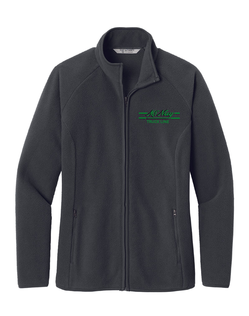 McNay Truck Line Ladies Fleece Jacket