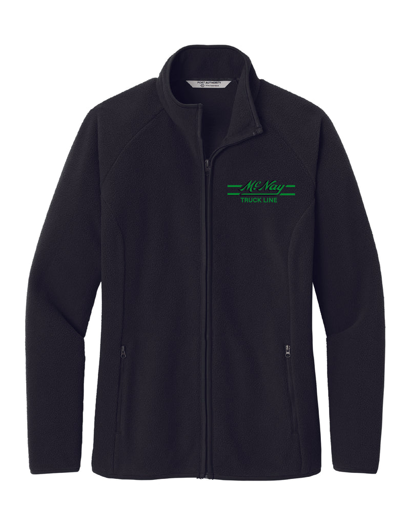 McNay Truck Line Ladies Fleece Jacket