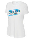 Club Four Volleyball 2026 Women's Drifit Scoop Neck Tee