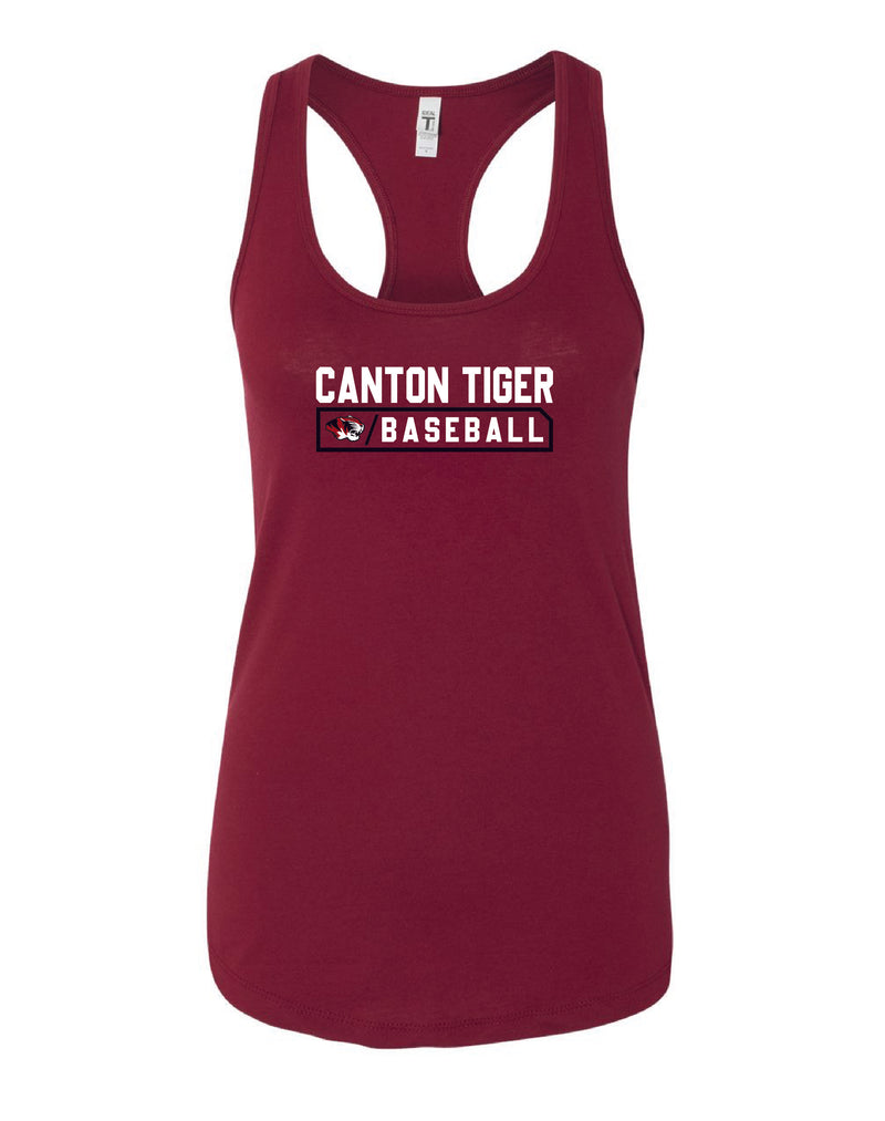 Canton Baseball 2024 Ladies Racerback Tank