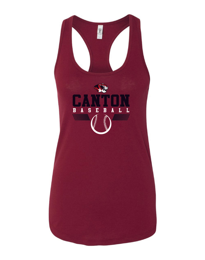 Canton Baseball 2024 Ladies Racerback Tank