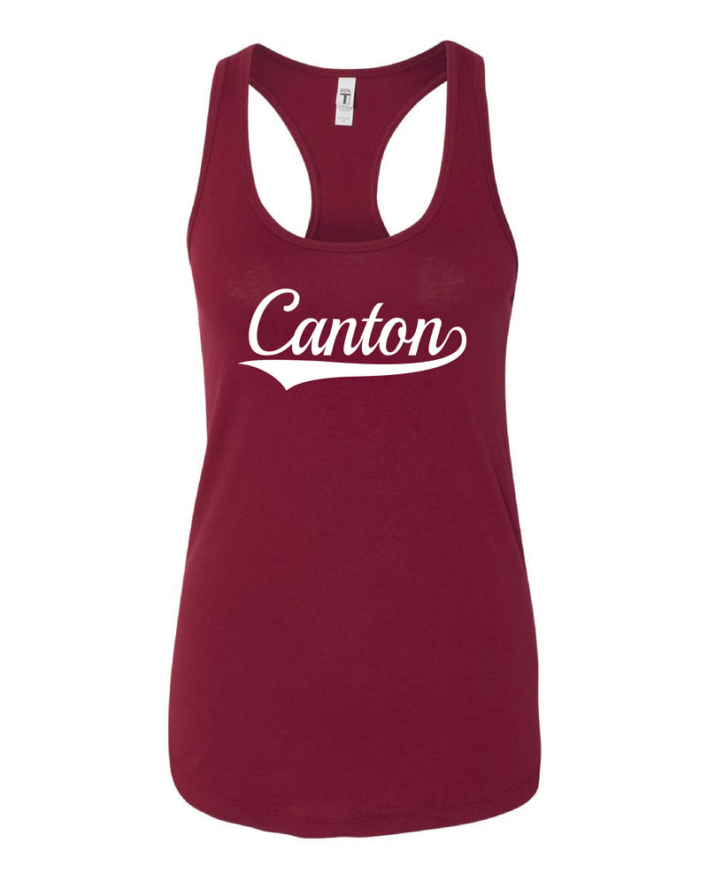 Canton Baseball 2024 Ladies Racerback Tank