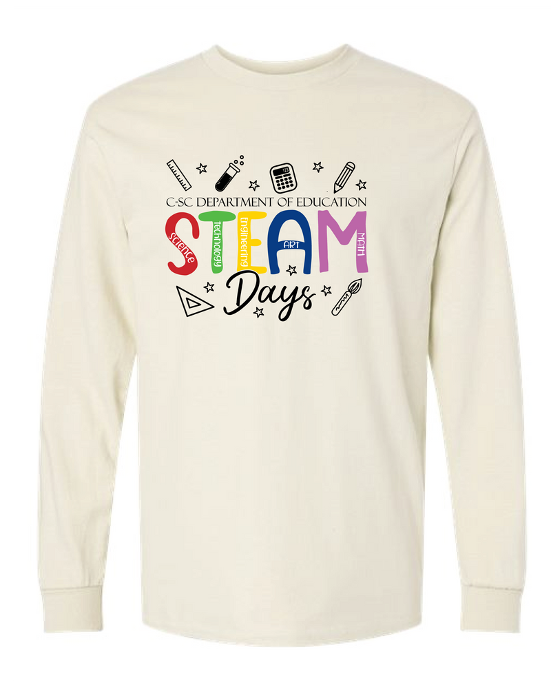 CSC Education Department STEAM Long Sleeve T-Shirt