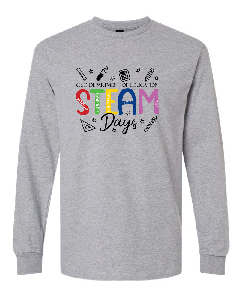 CSC Education Department STEAM Long Sleeve T-Shirt