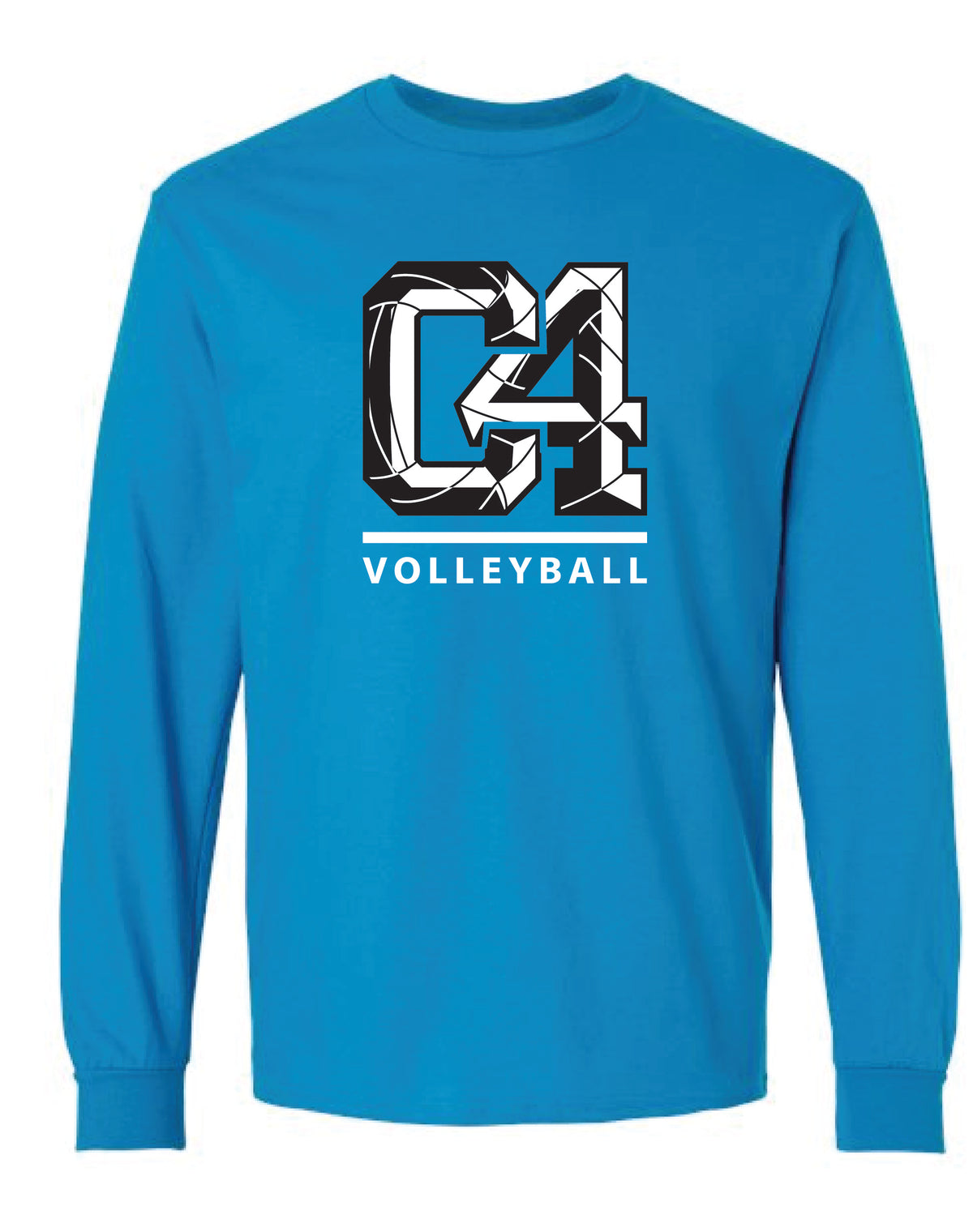 Suisen Volleyball Club Tシャツ LL Club Four Volleyball 2026 Long Sleeve T-Shirt