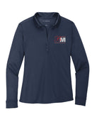 Bank of Monticello Drifit Long Sleeve Ladies Polo