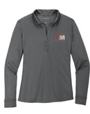 Bank of Monticello Drifit Long Sleeve Ladies Polo