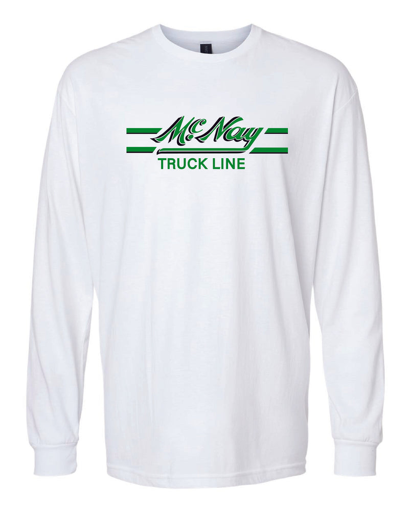 McNay Truck Line Softstyle Long Sleeve T-Shirt