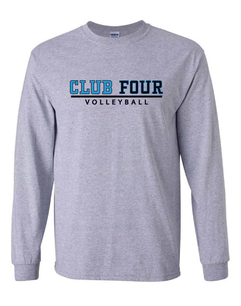 Club Four Volleyball Long Sleeve T-Shirt