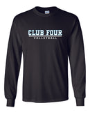Club Four Volleyball Long Sleeve T-Shirt