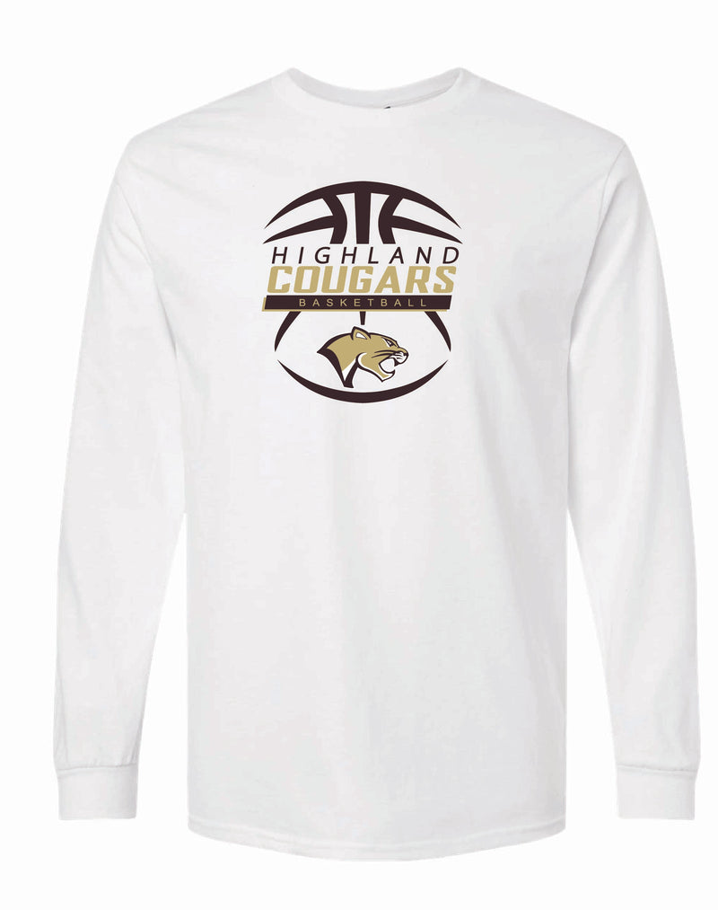 Highland Boys Basketball 2025 Long Sleeve