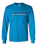 Club Four Volleyball Long Sleeve T-Shirt