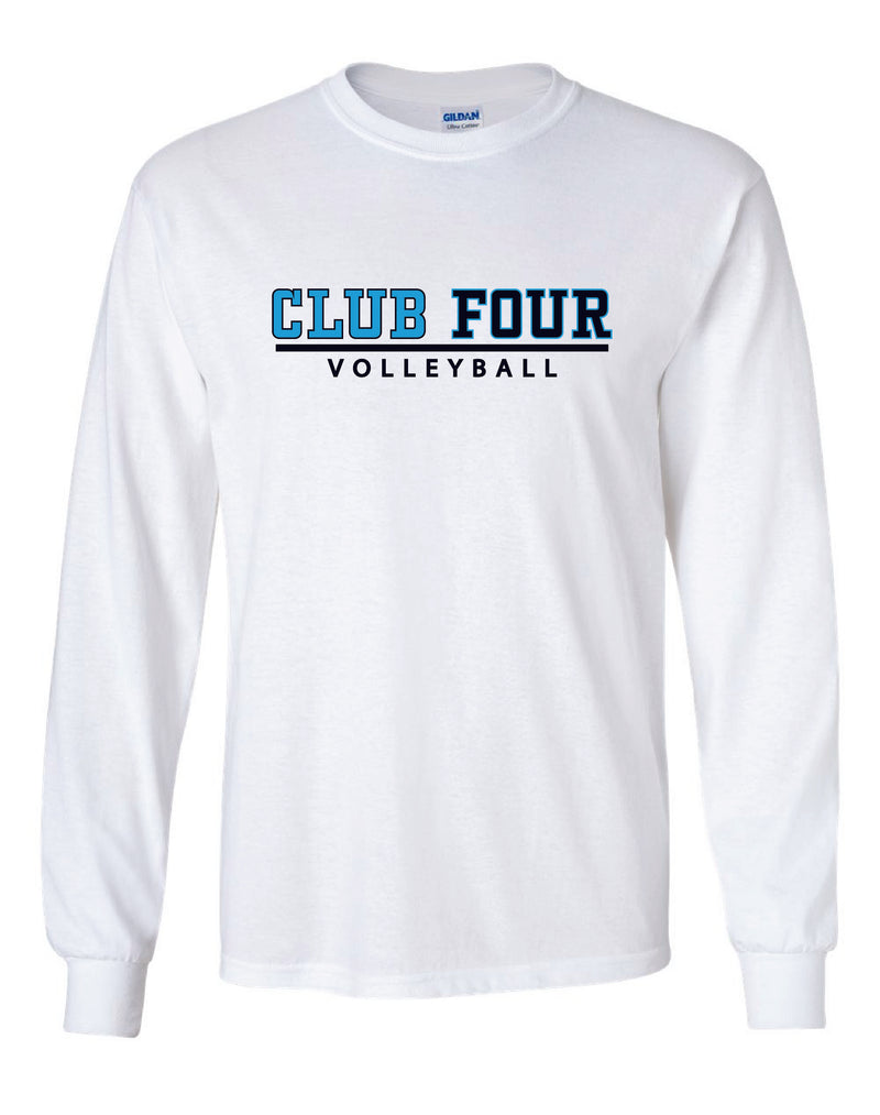 Club Four Volleyball Long Sleeve T-Shirt