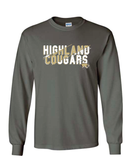 Highland Cougars Long Sleeve T-Shirt