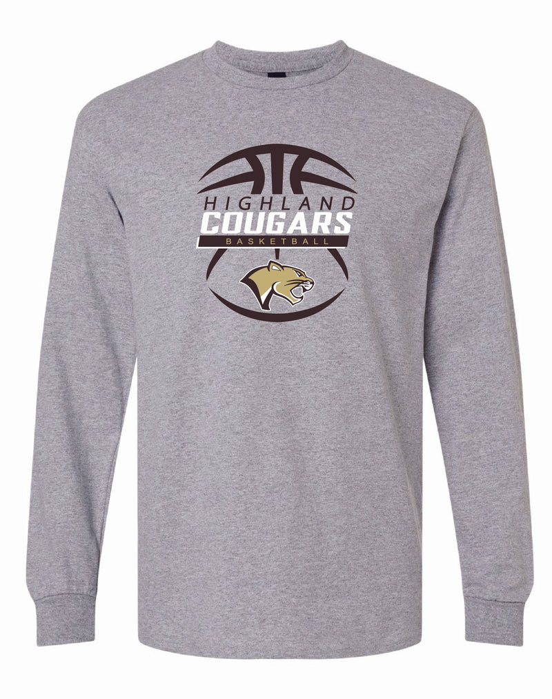 Highland Boys Basketball 2025 Long Sleeve