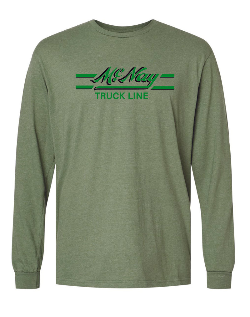 McNay Truck Line Softstyle Long Sleeve T-Shirt