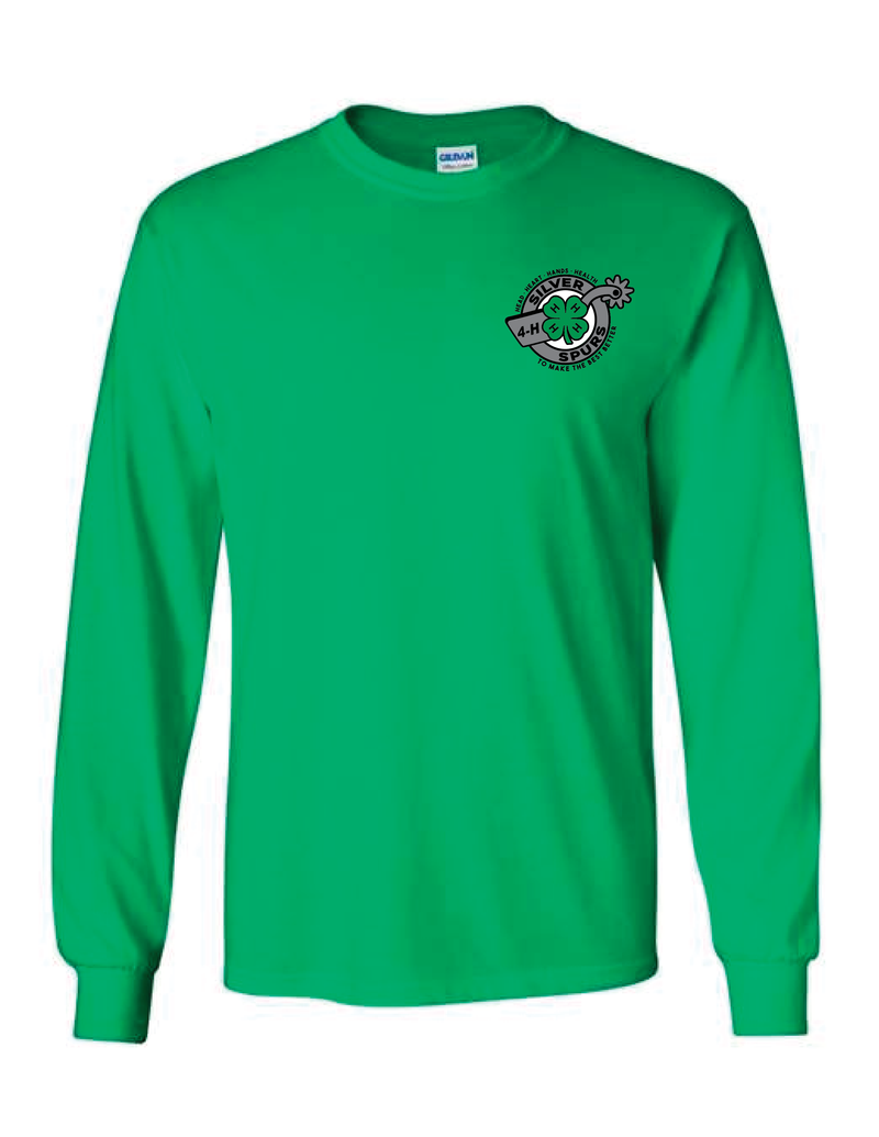 Silver Spurs 4-H Long Sleeve T-Shirt