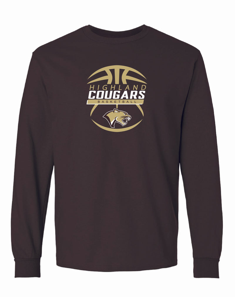 Highland Boys Basketball 2025 Long Sleeve