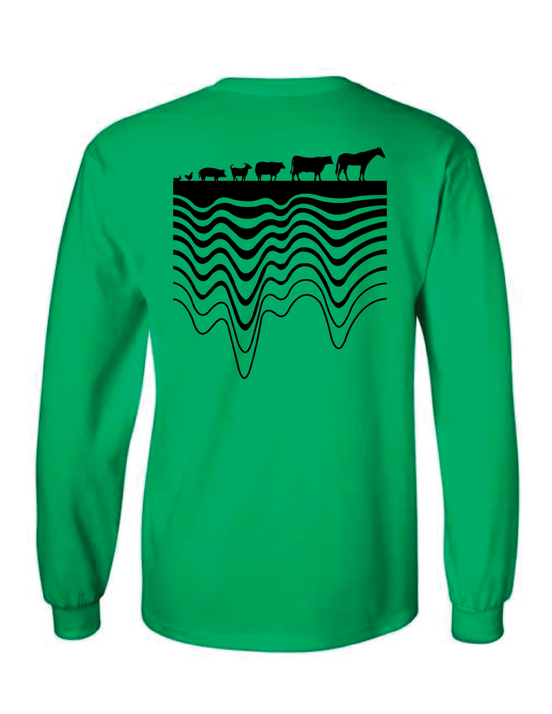 Silver Spurs 4-H Long Sleeve T-Shirt