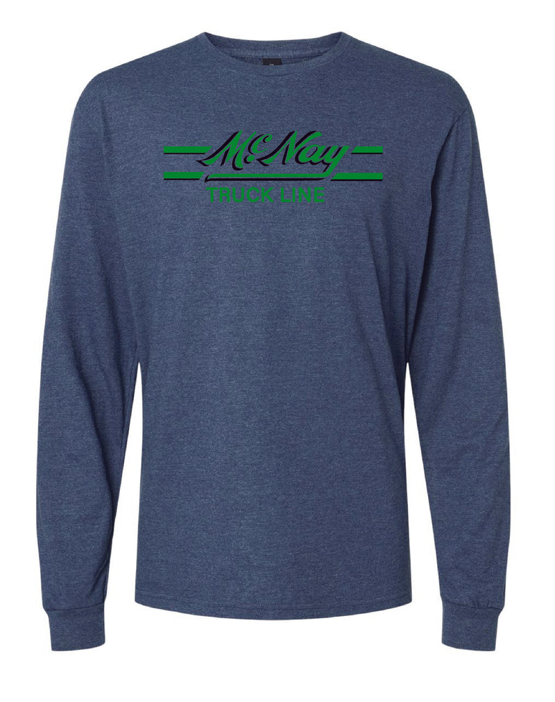 McNay Truck Line Softstyle Long Sleeve T-Shirt