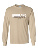 Highland Cougars Long Sleeve T-Shirt