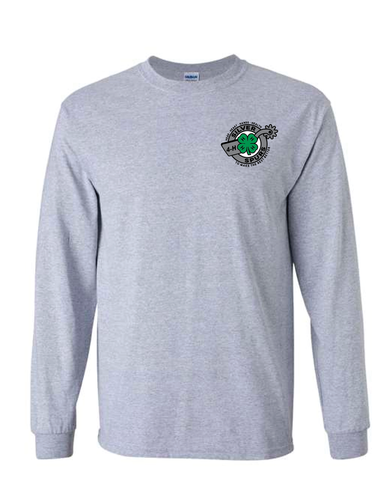 Silver Spurs 4-H Long Sleeve T-Shirt