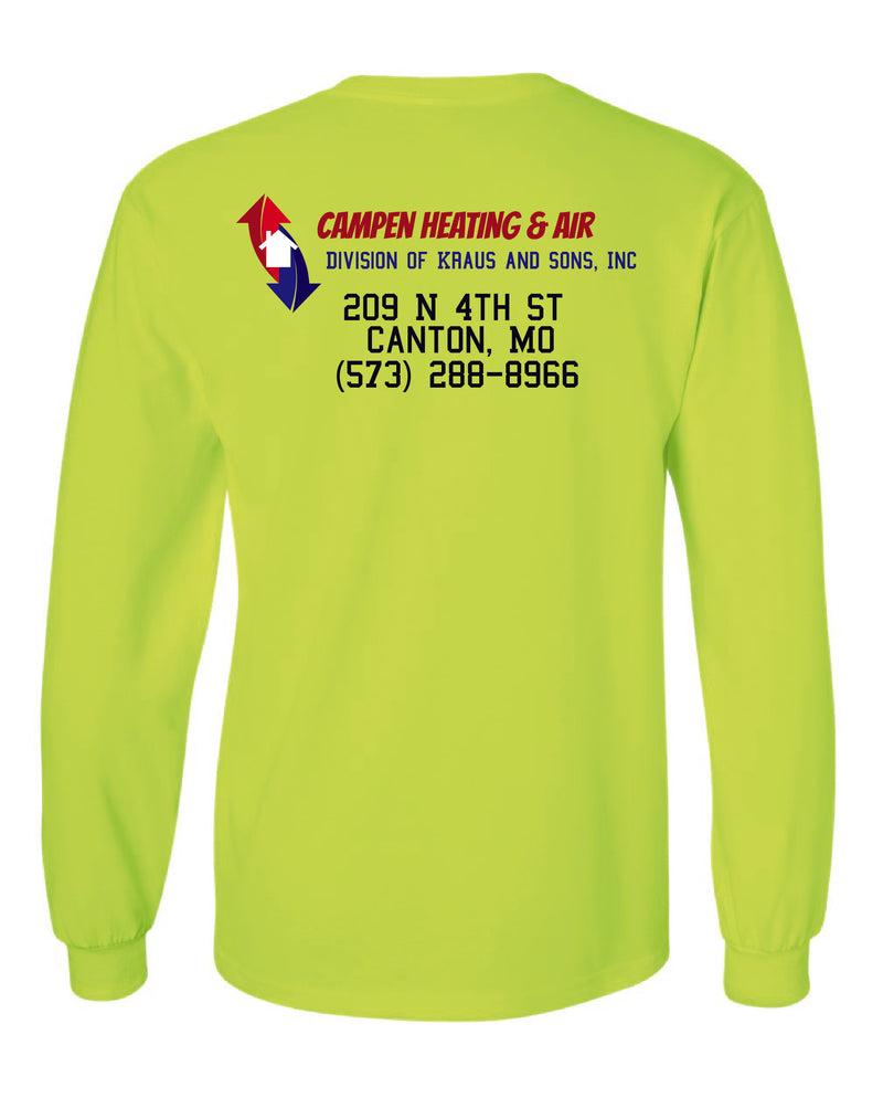 Campen Heating and Air Long Sleeve T-Shirt