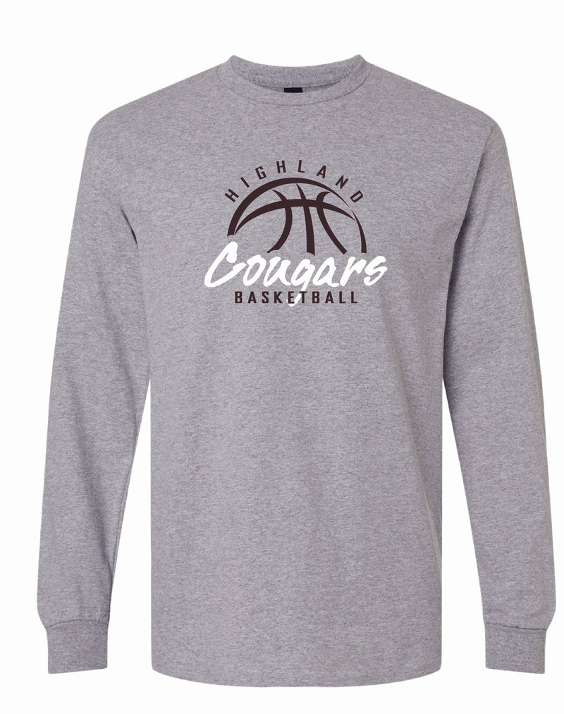 Highland Boys Basketball 2025 Long Sleeve