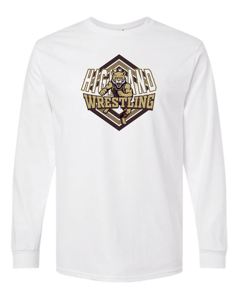 Highland Wrestling Long Sleeve T-Shirt