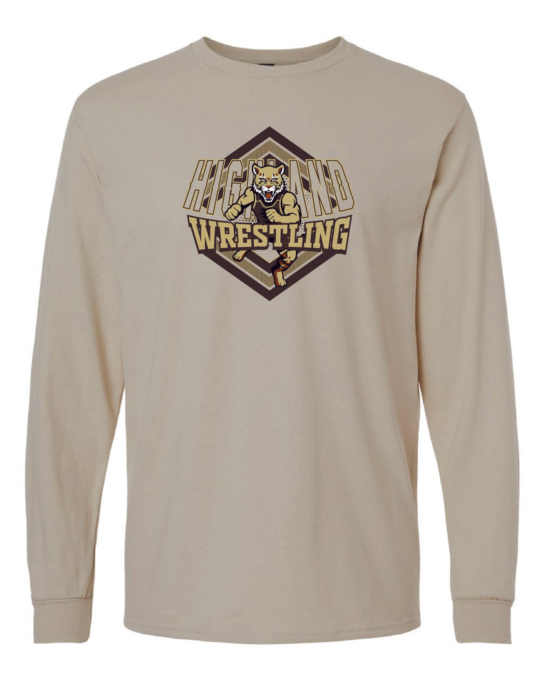 Highland Wrestling Long Sleeve T-Shirt