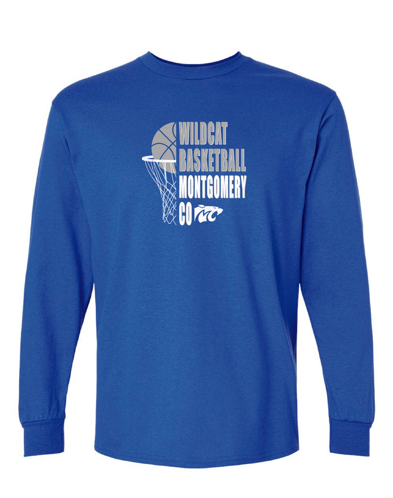 Montgomery County Basketball Long Sleeve T-Shirt