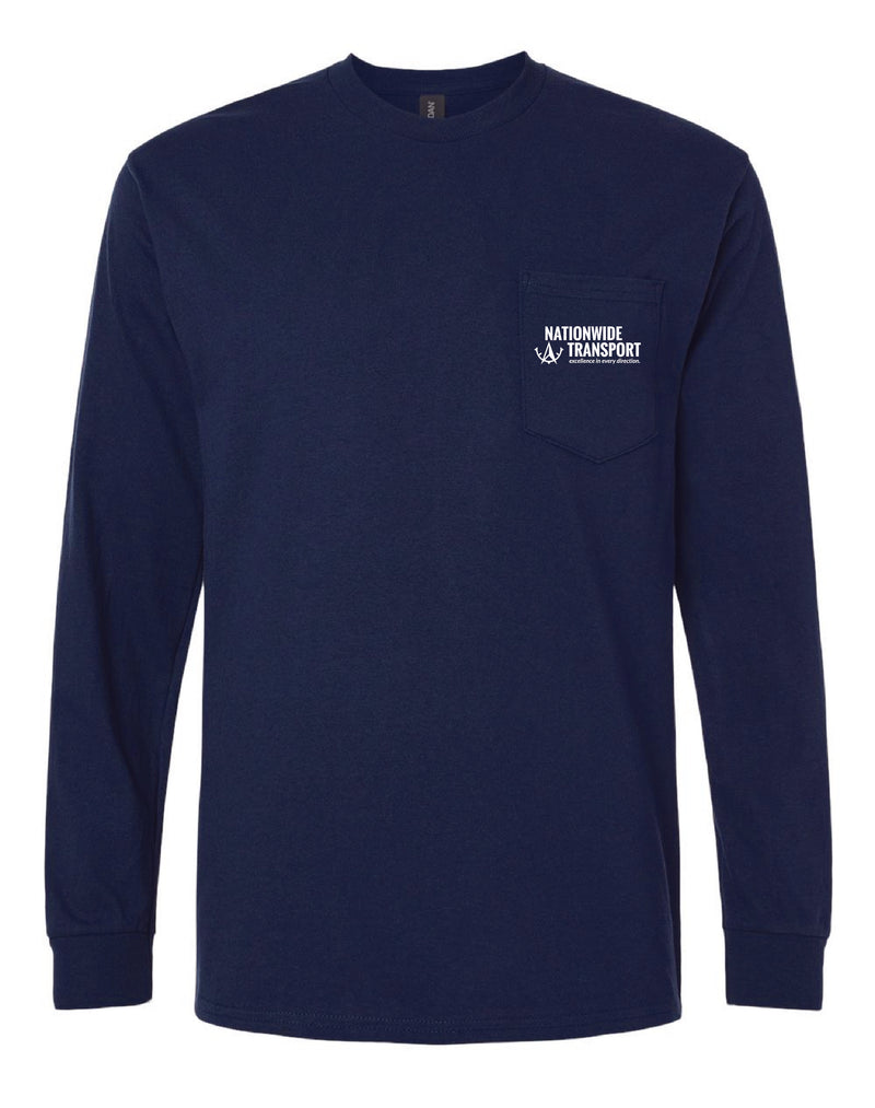 Nationwide Transport Long Sleeve Pocket T-Shirt