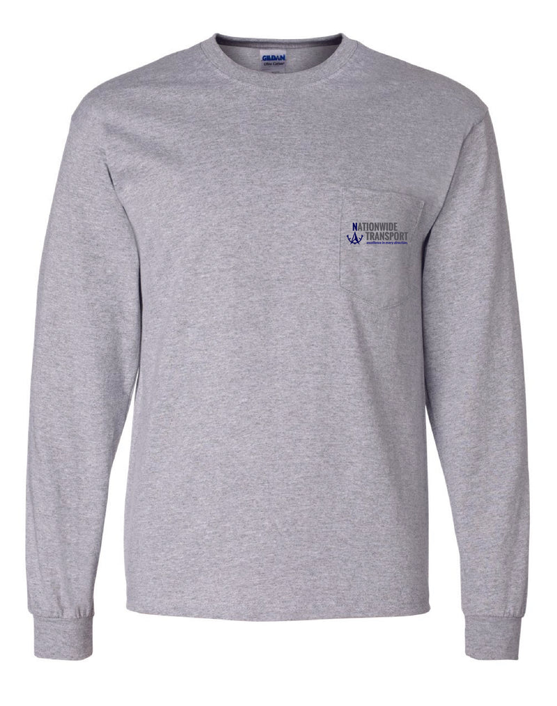 Nationwide Transport Long Sleeve Pocket T-Shirt