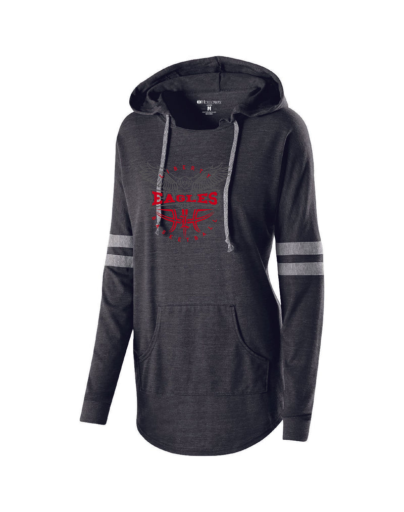 Liberty Basketball Ladies Lowkey Hooded Pullover