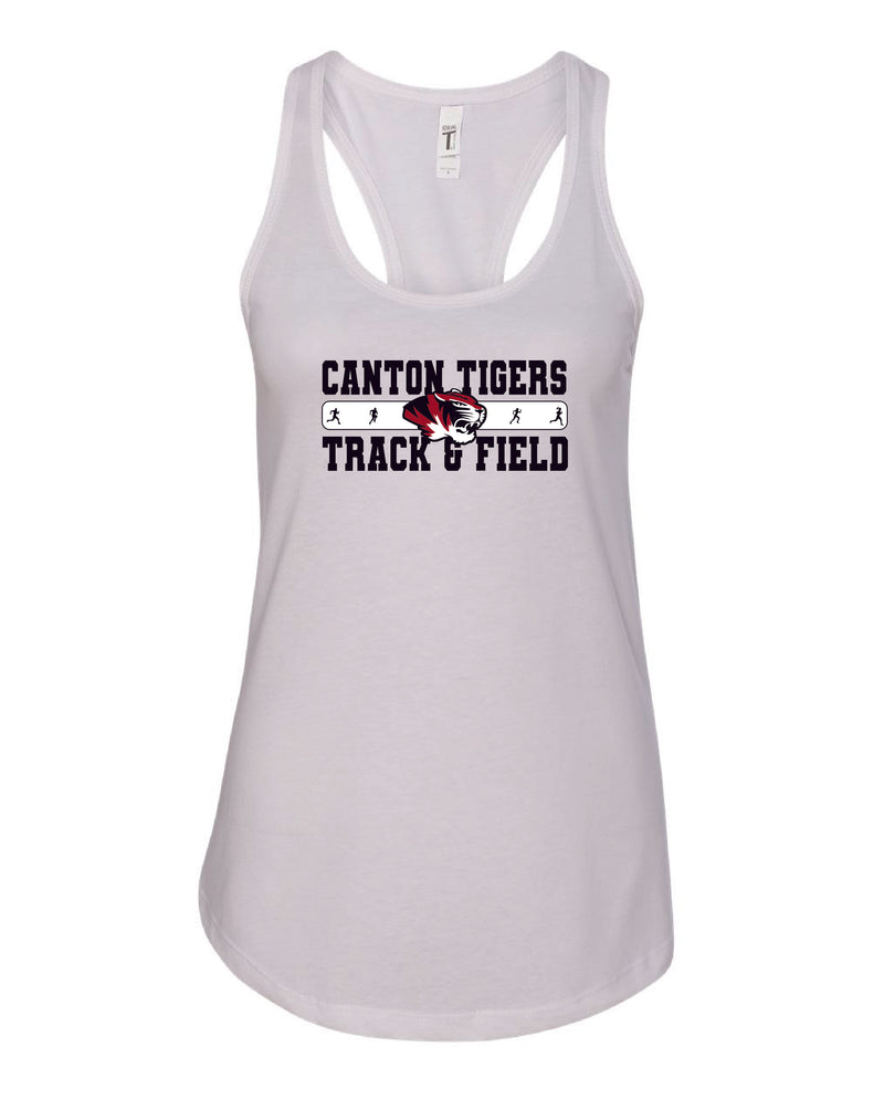 Canton Track 2024 Ladies Racerback Tank Top