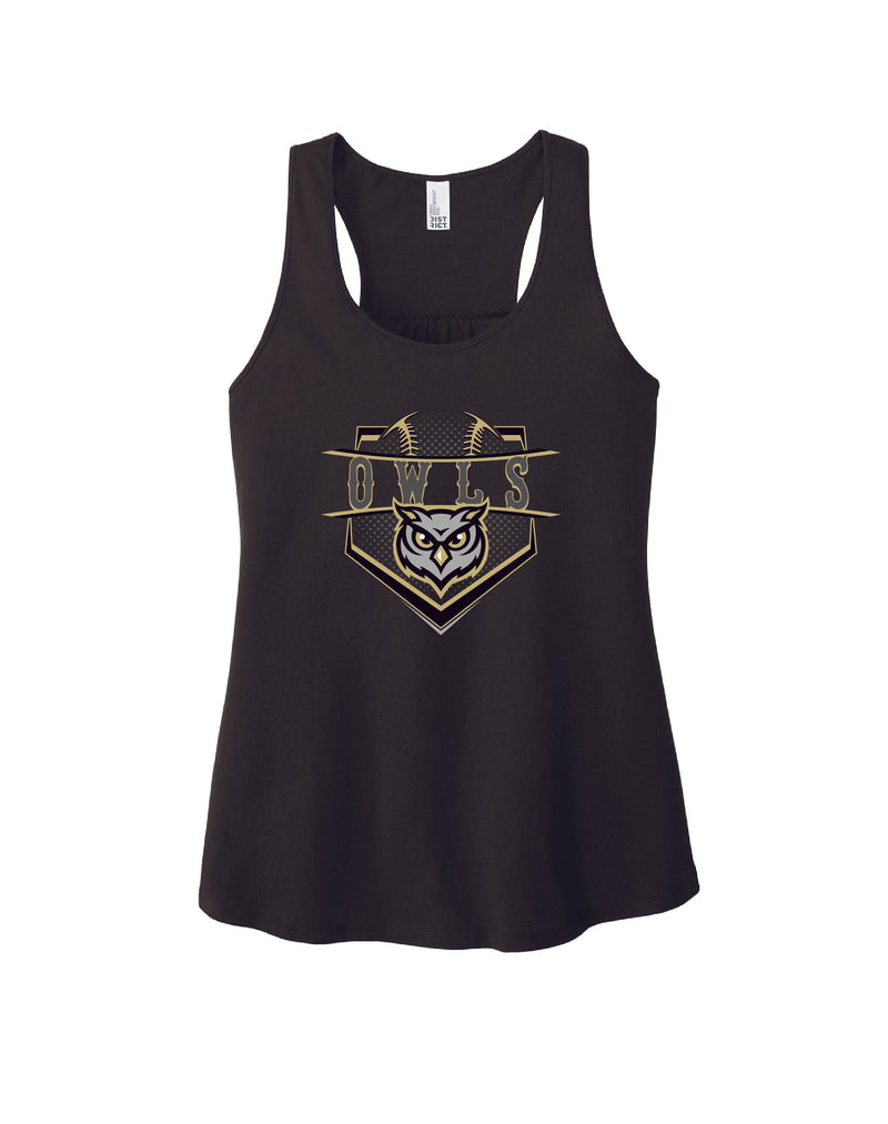 Midwest Owls 2024 Ladies Racerback Tank Top