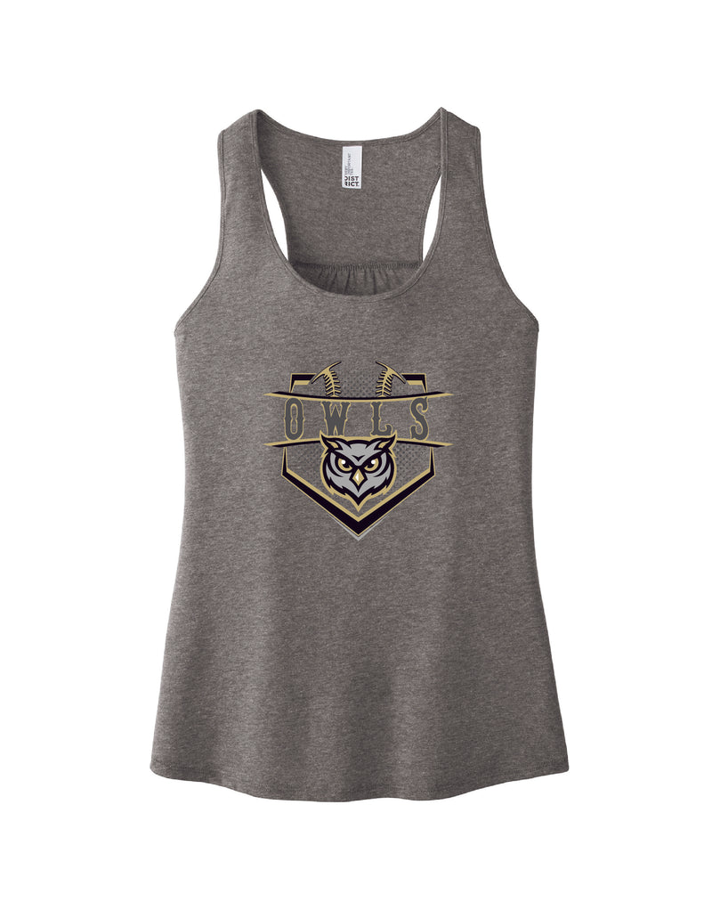 Midwest Owls 2024 Ladies Racerback Tank Top