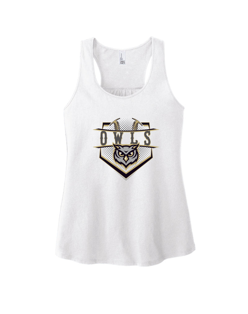 Midwest Owls 2024 Ladies Racerback Tank Top